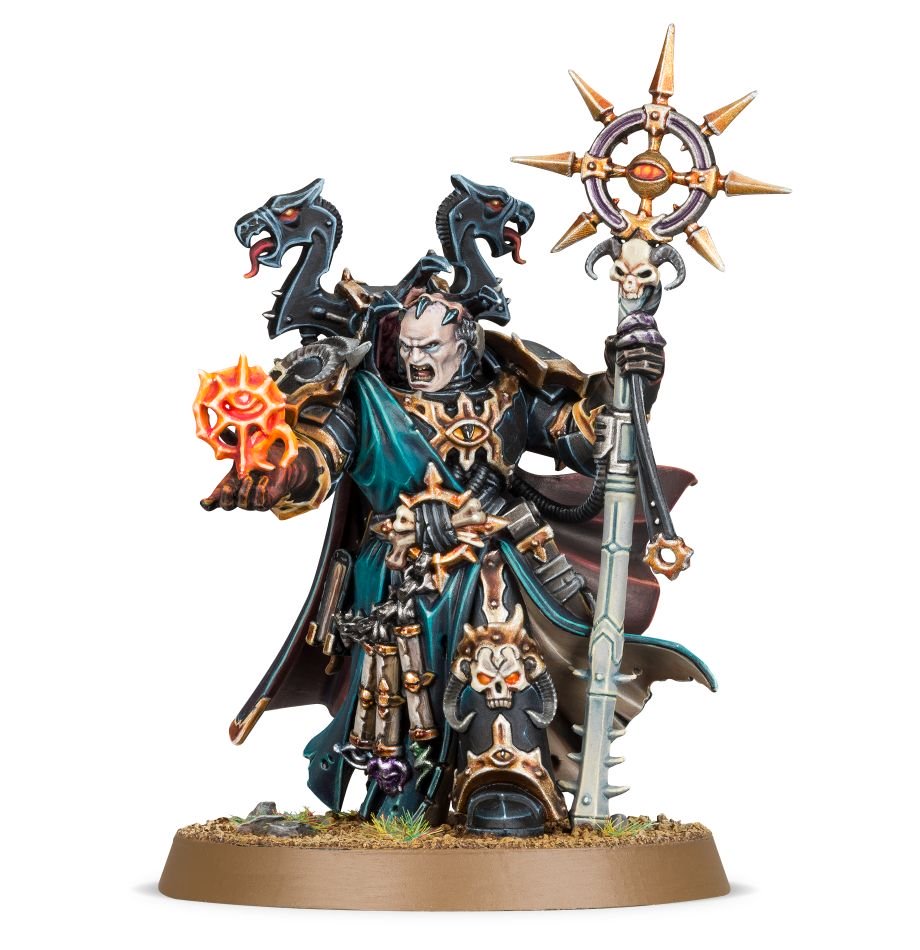 Warhammer 40K: Chaos Space Marines Sorcerer | Odin's Place