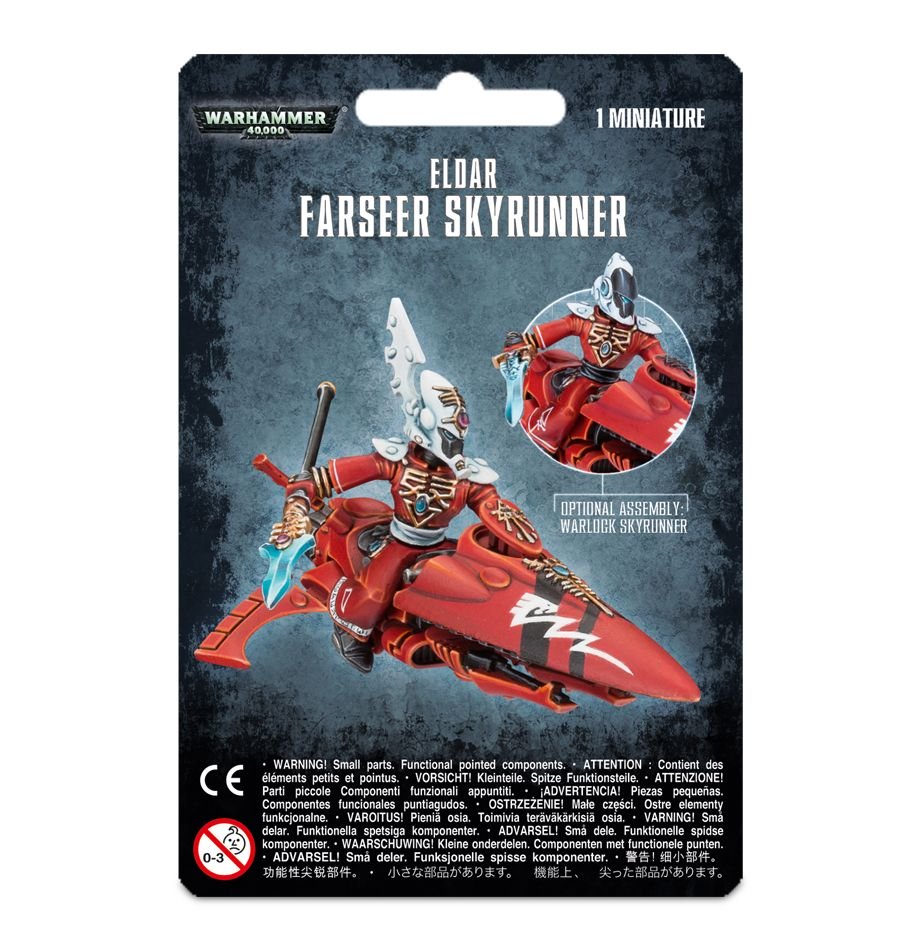 Warhammer 40K: Aeldari Farseer Skyrunner | Odin's Place