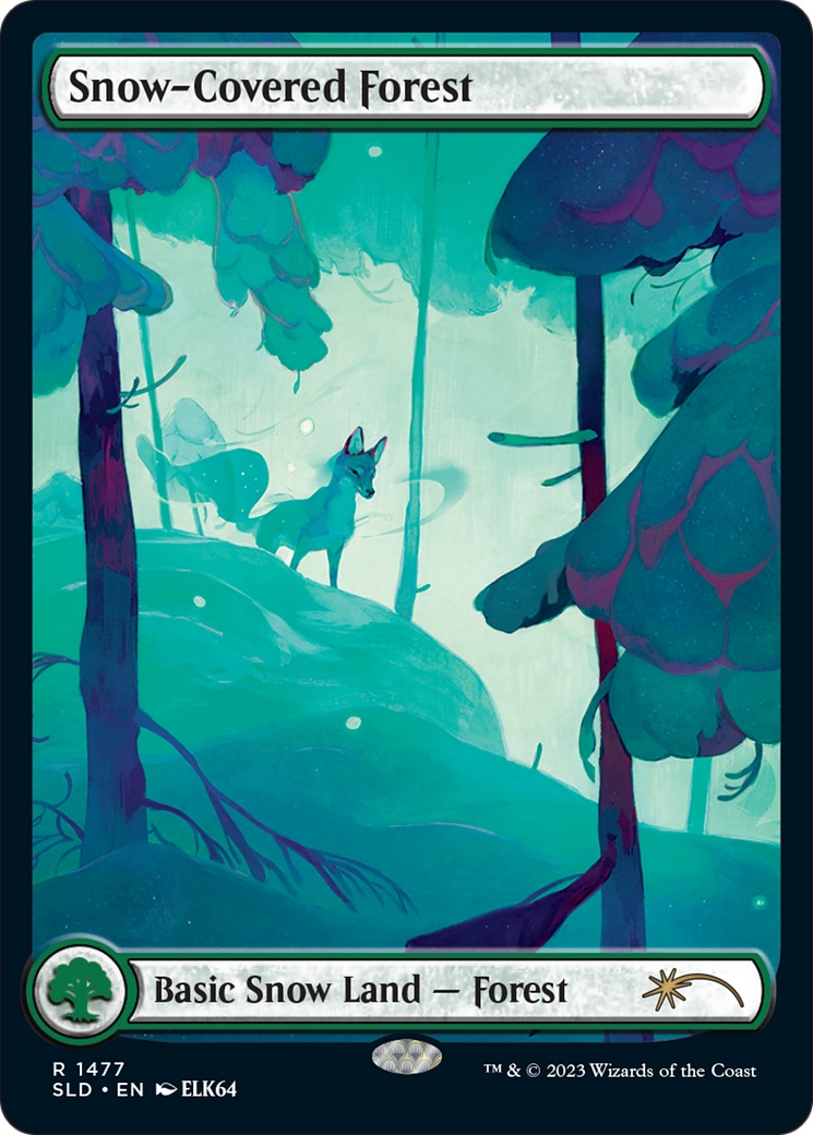 Snow-Covered Forest (1477) [Secret Lair Drop Series] | Odin's Place