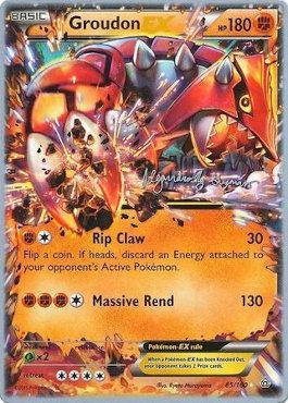 Groudon EX (85/160) (Primal Groudon - Alejandro Ng-Guzman) [World Championships 2015] | Odin's Place