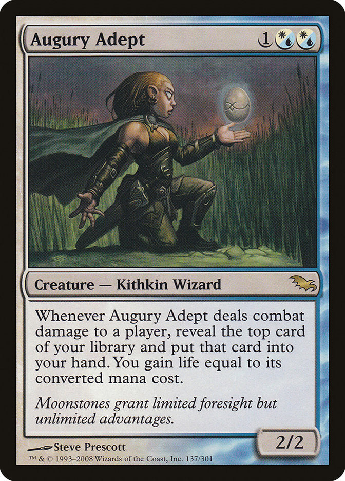Augury Adept (137) [Shadowmoor] | Odin's Place