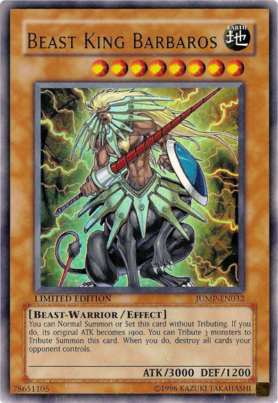 Beast King Barbaros [JUMP-EN032] Ultra Rare | Odin's Place