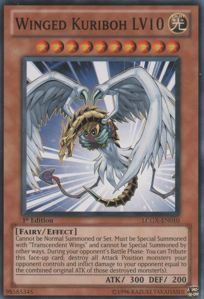 Winged Kuriboh LV10 [LCGX-EN010] Common | Odin's Place