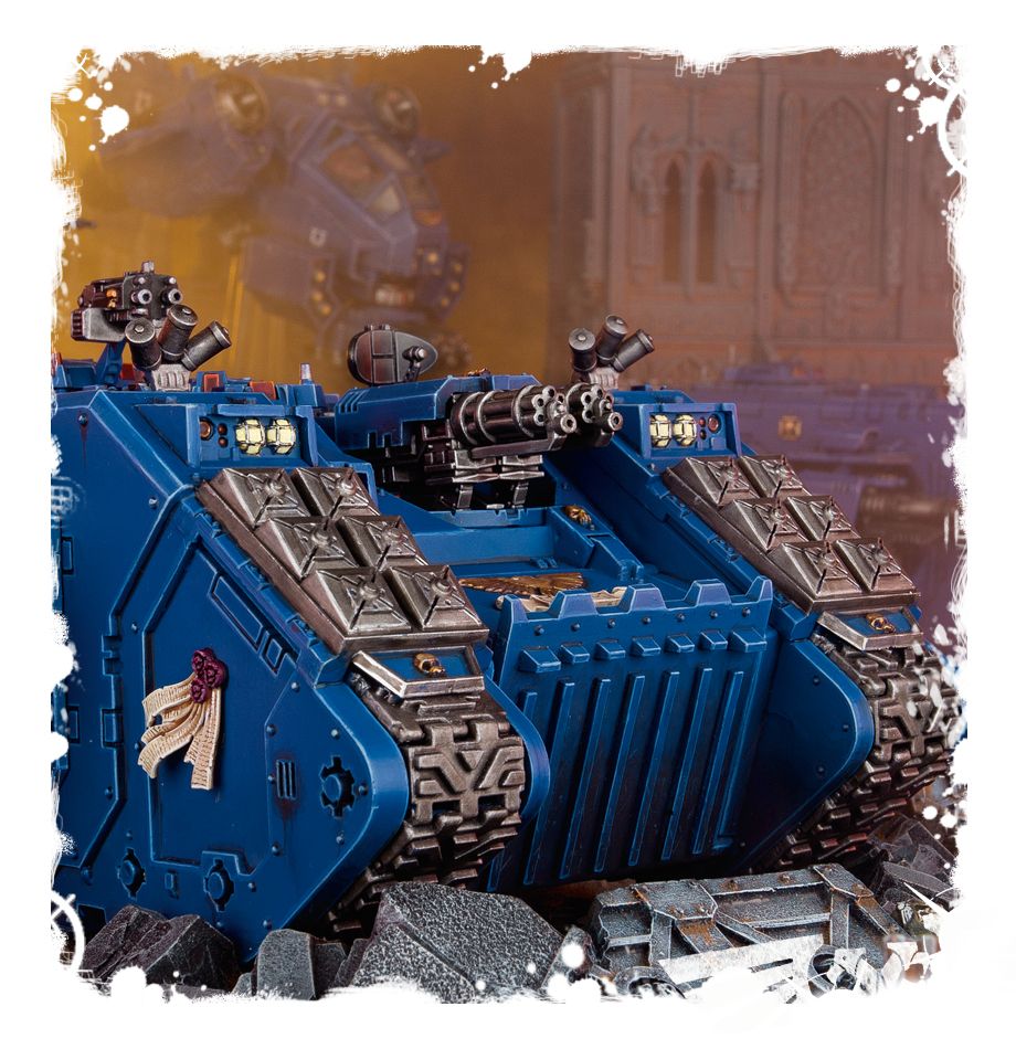 Warhammer 40K: Space Marines Land Raider Crusader | Odin's Place