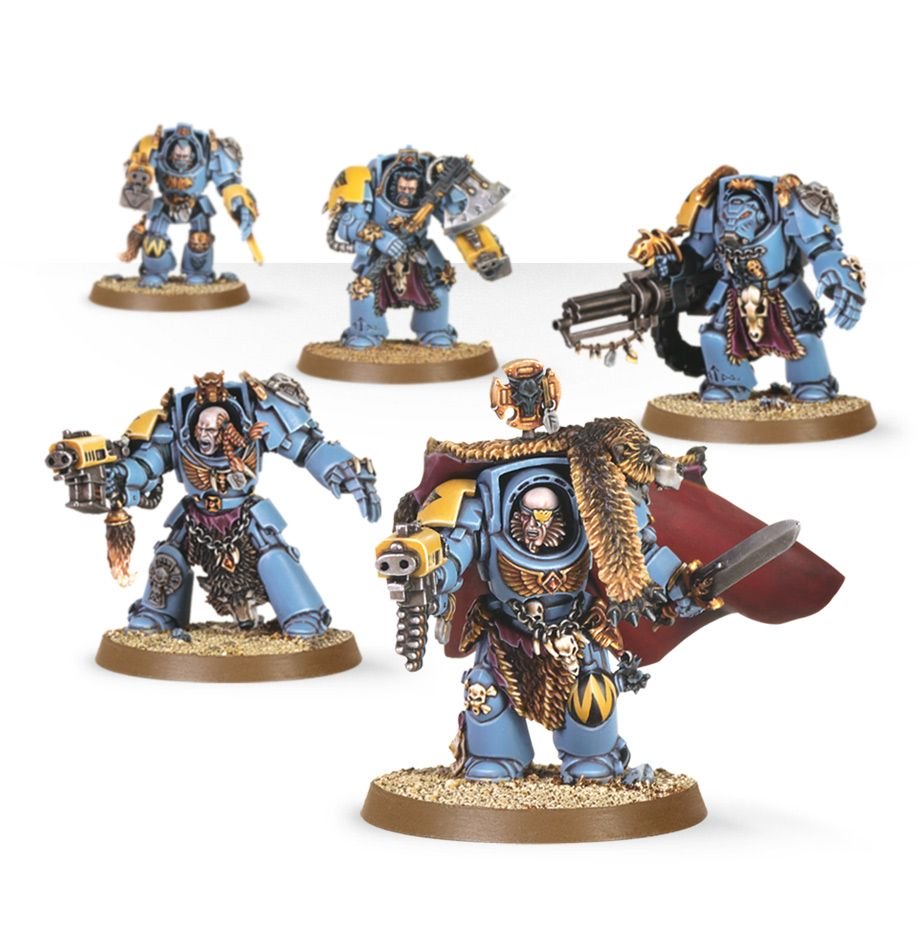 Warhammer 40K: Space Marine Space Wolves Wolf Guard Terminator | Odin's Place