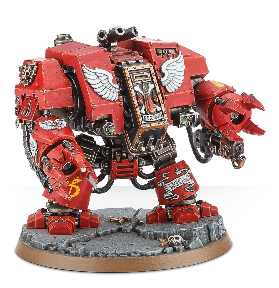 Warhammer 40K: Space Marine Blood Angels Furioso Dreadnought | Odin's Place