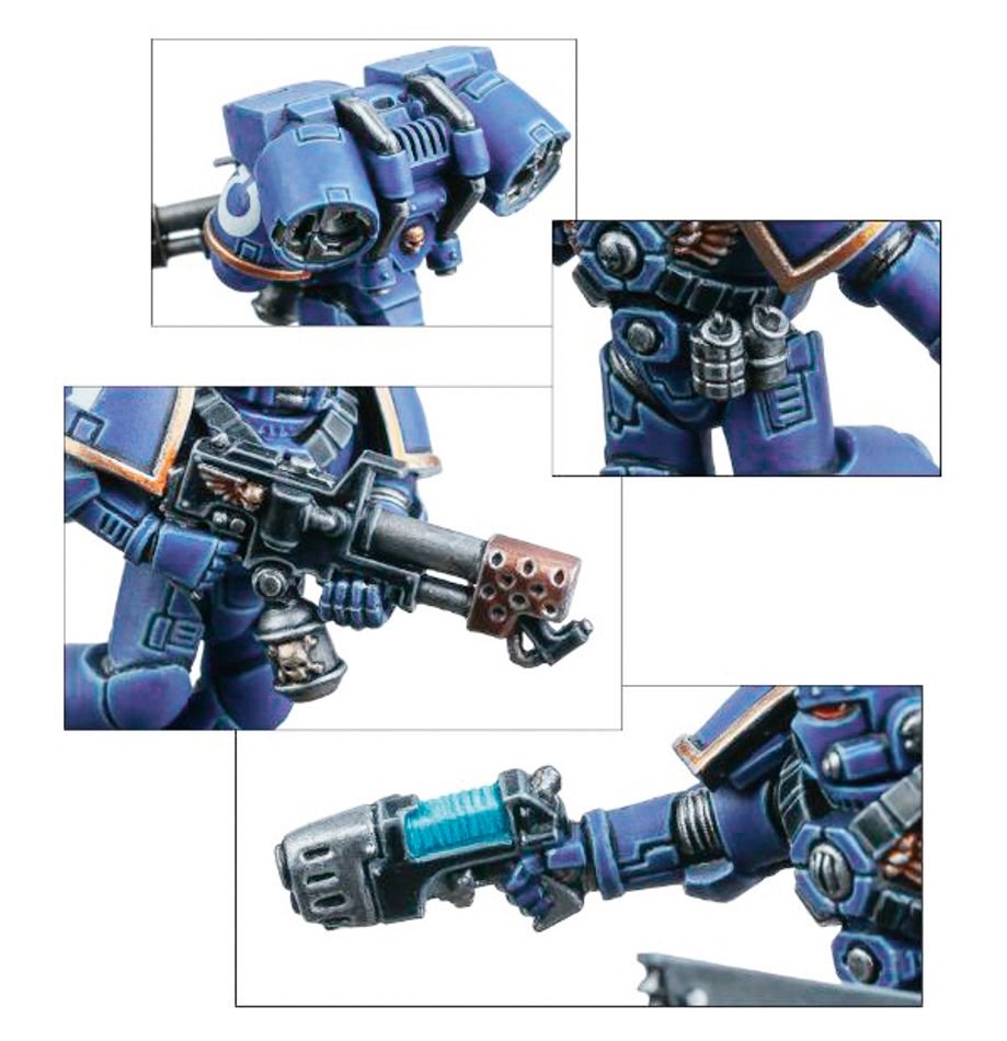 Warhammer 40K: Space Marine Assault Squad | Odin's Place