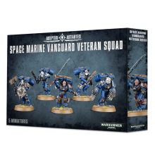 Warhammer 40K: Space Marine Vanguard Veteran Squad | Odin's Place