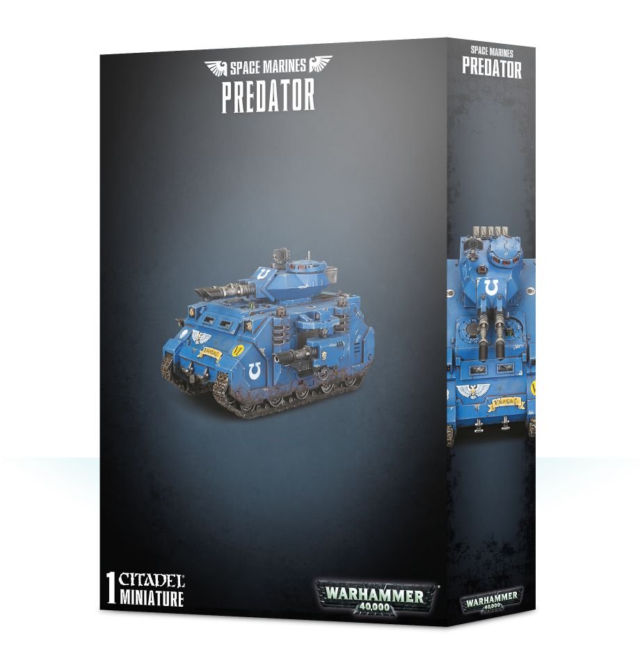 Warhammer 40K: Space Marine Predator | Odin's Place