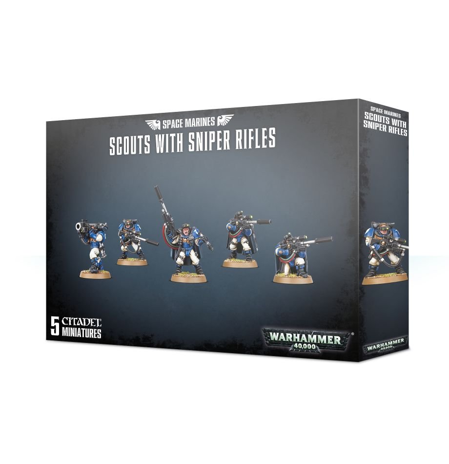 Warhammer 40K: Space Marine Scouts With Sniper Rifles | Odin's Place