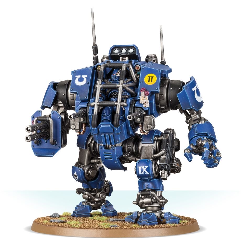 Warhammer 40K: Space Marines Primaris Invictor Tactical Warsuit | Odin's Place