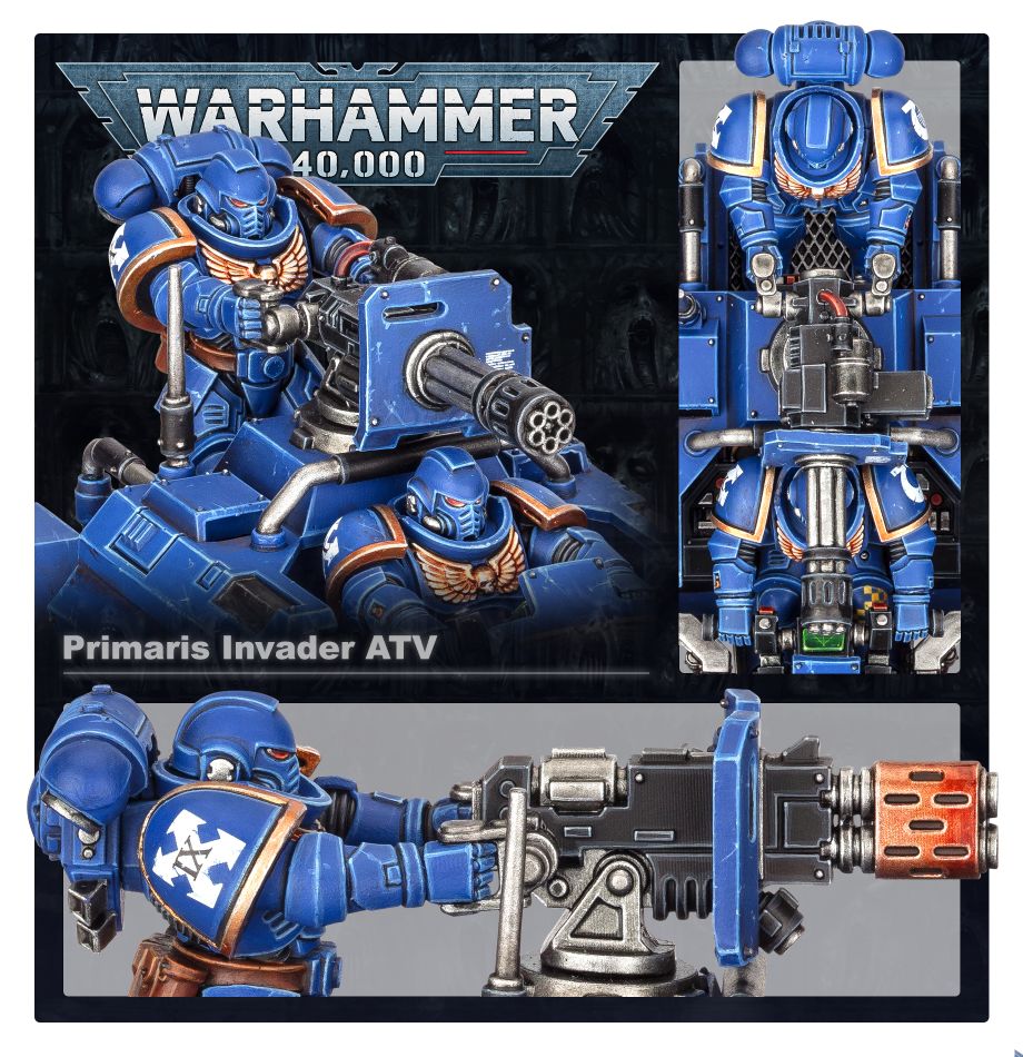 Warhammer 40K: Space Marines Primaris Invader ATV | Odin's Place