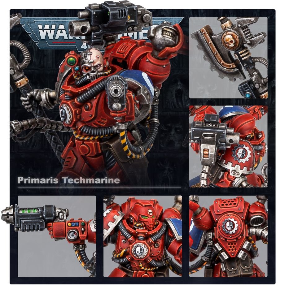 Warhammer 40K: Space Marines Primaris Techmarine | Odin's Place