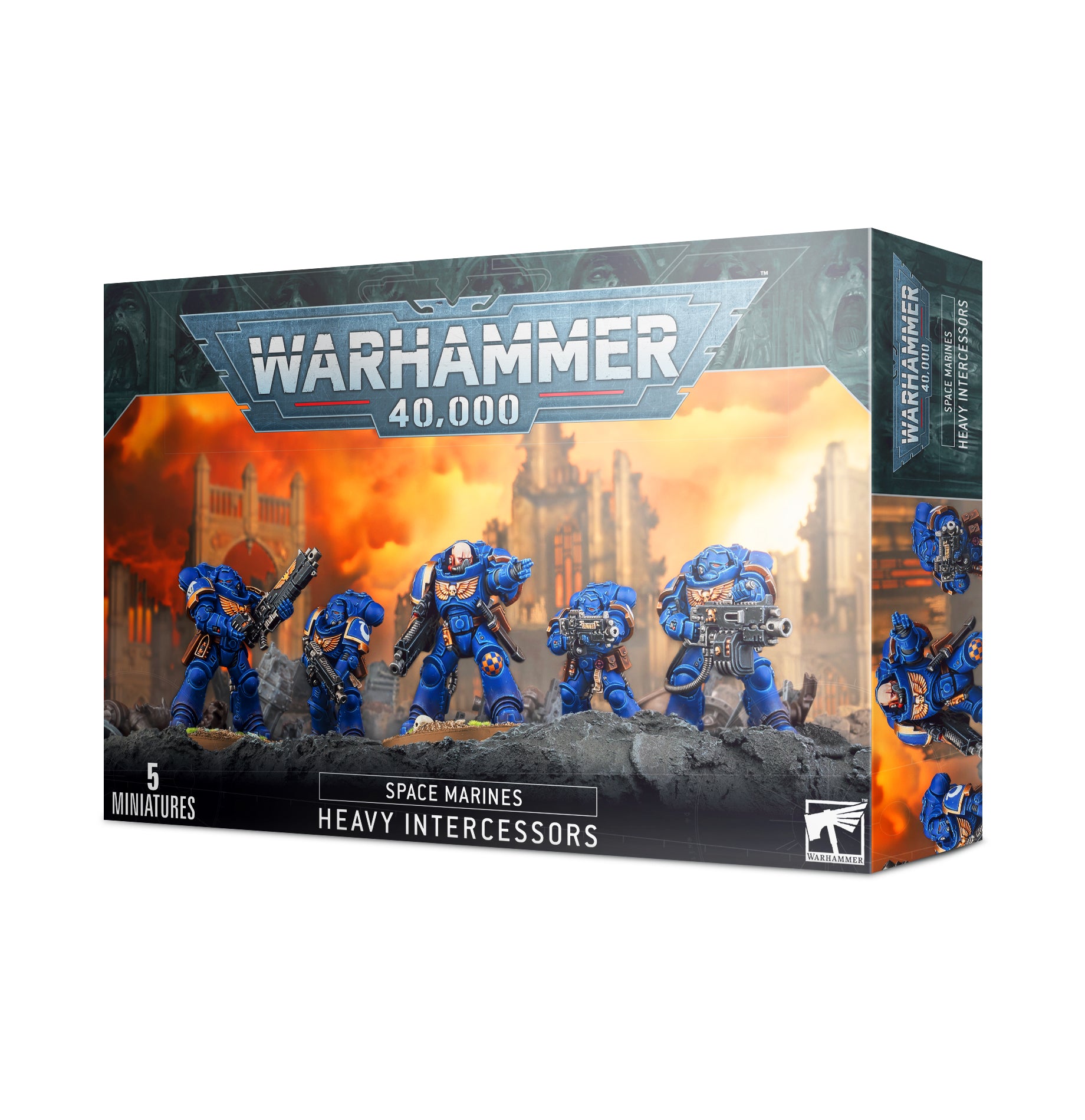 Warhammer 40K: Space Marines Heavy Intercessors | Odin's Place