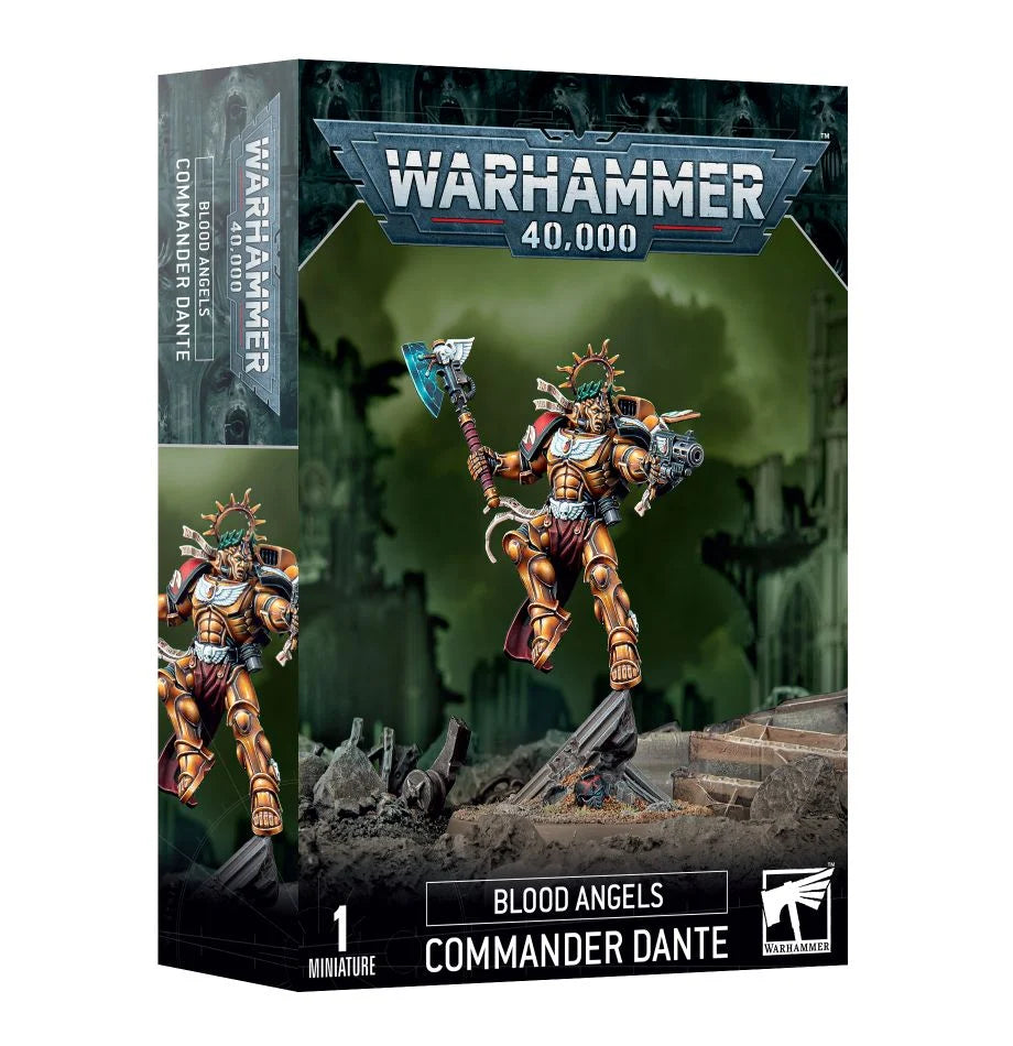 Warhammer 40K: Blood Angels Commander Dante | Odin's Place