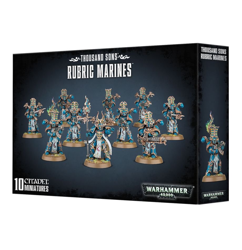 Warhammer 40K: Thousand Sons Rubric Marines | Odin's Place