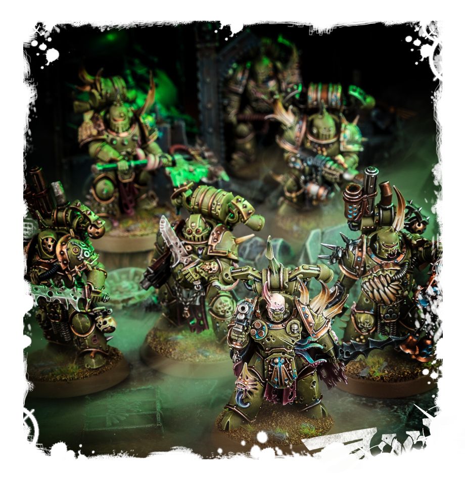Warhammer 40K:  Death Guard Plague Marines | Odin's Place