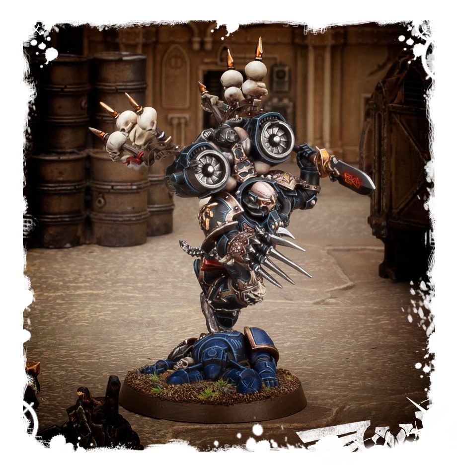 Warhammer 40K: Chaos Space Marines Haarken Worldclaimer | Odin's Place