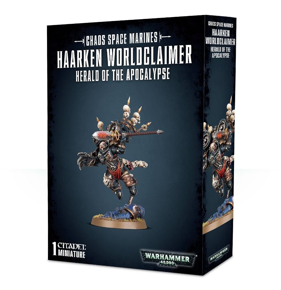 Warhammer 40K: Chaos Space Marines Haarken Worldclaimer | Odin's Place