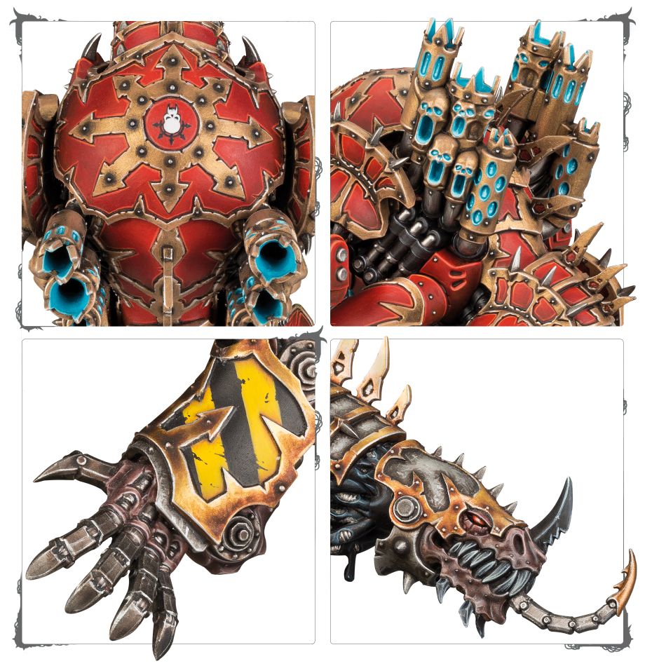 Warhammer 40K: Chaos Space Marines Forgefiend | Odin's Place
