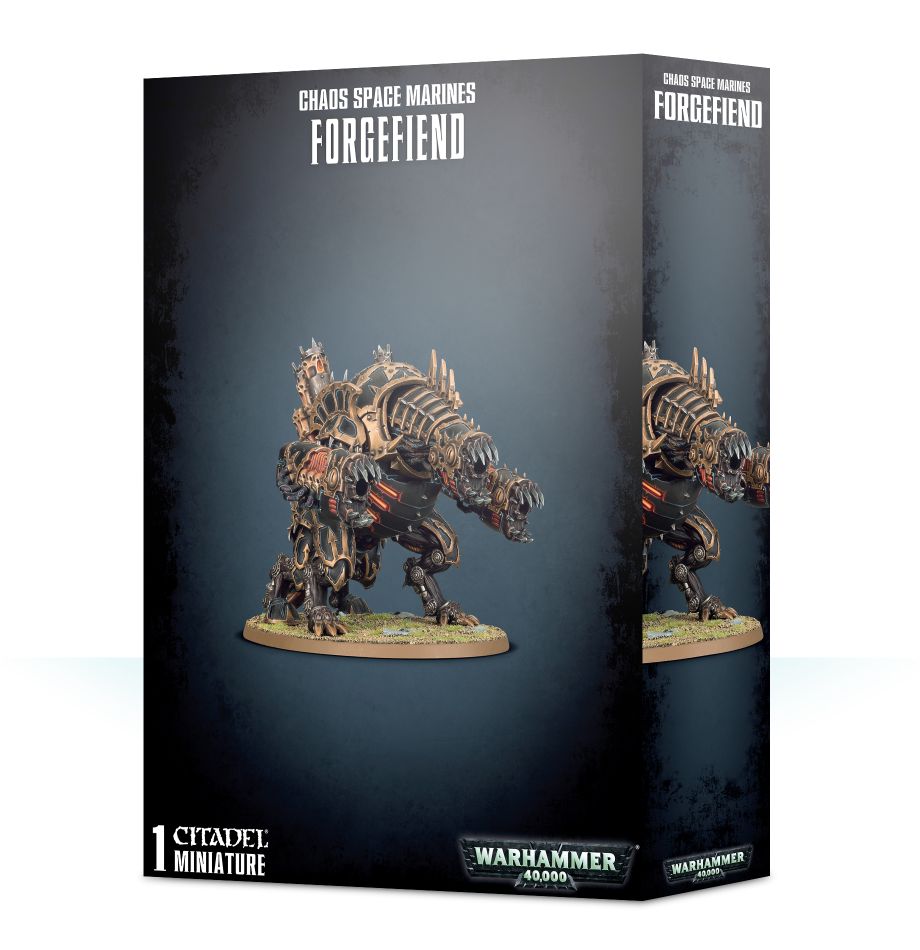 Warhammer 40K: Chaos Space Marines Forgefiend | Odin's Place