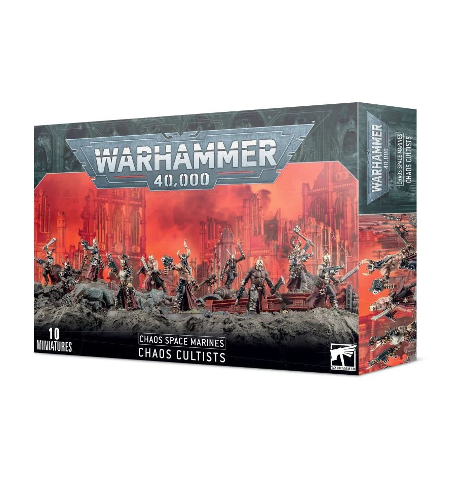 Warhammer 40K: Chaos Space Marines Chaos Cultists | Odin's Place