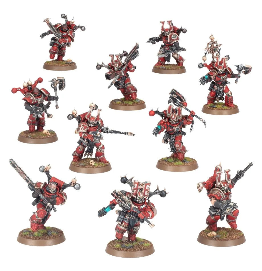 Warhammer 40K: World Eaters Khorne Berzerkers | Odin's Place