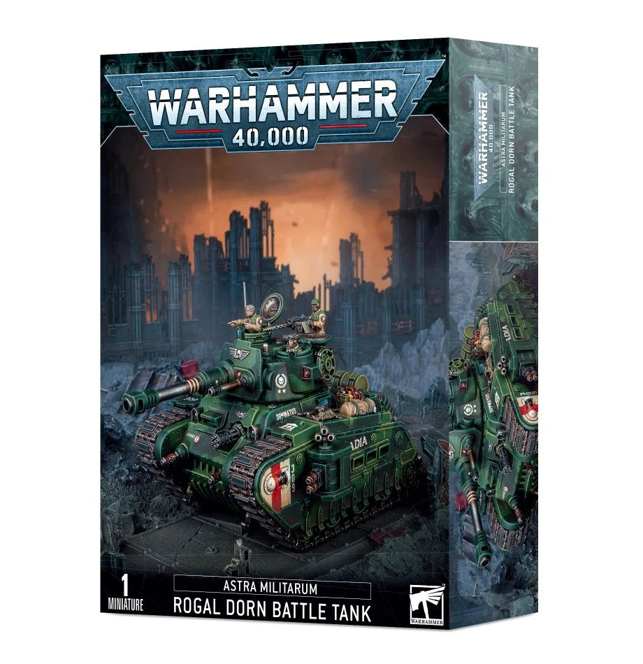 Warhammer 40K: Astra Militarum Rogal Dorn Battle Tank | Odin's Place