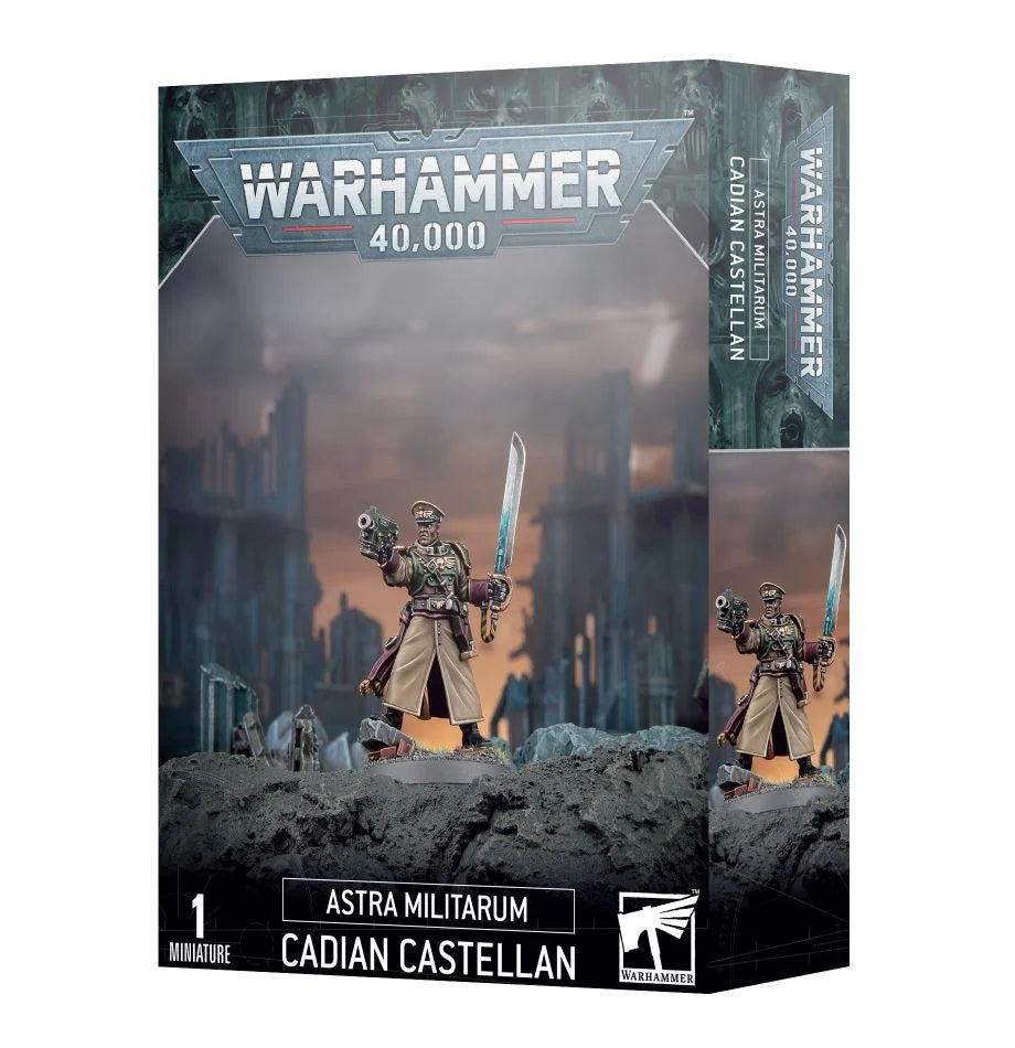 Warhammer 40K: Astra Militarum Cadian Castellan | Odin's Place