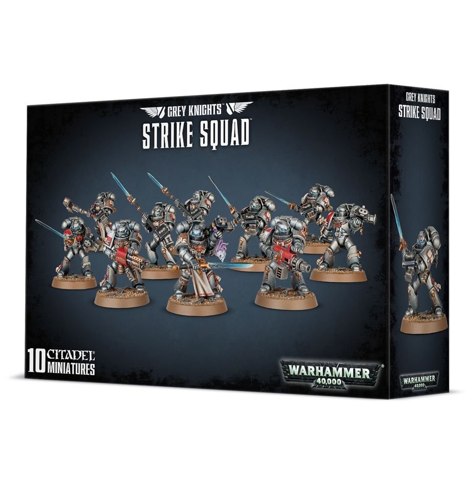 Warhammer 40K: Grey Knights Strike Squad | Odin's Place