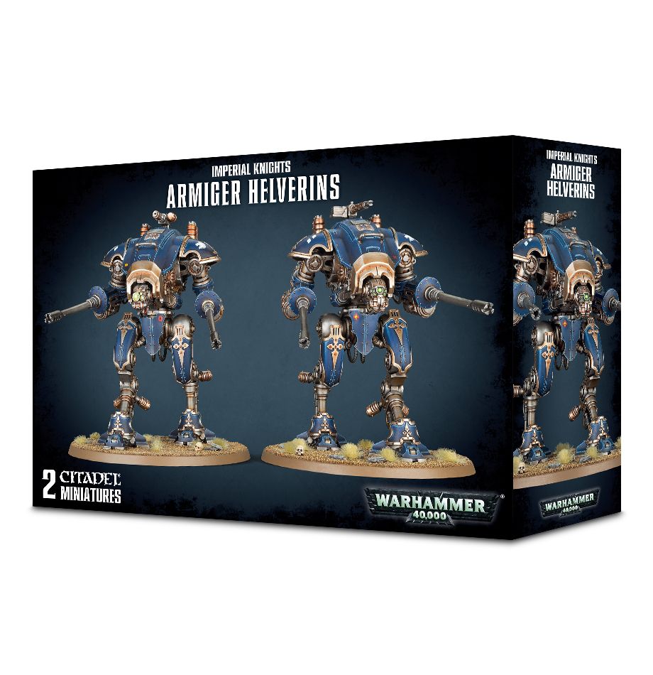 Warhammer 40K: Imperial Knights Armiger Helverins | Odin's Place