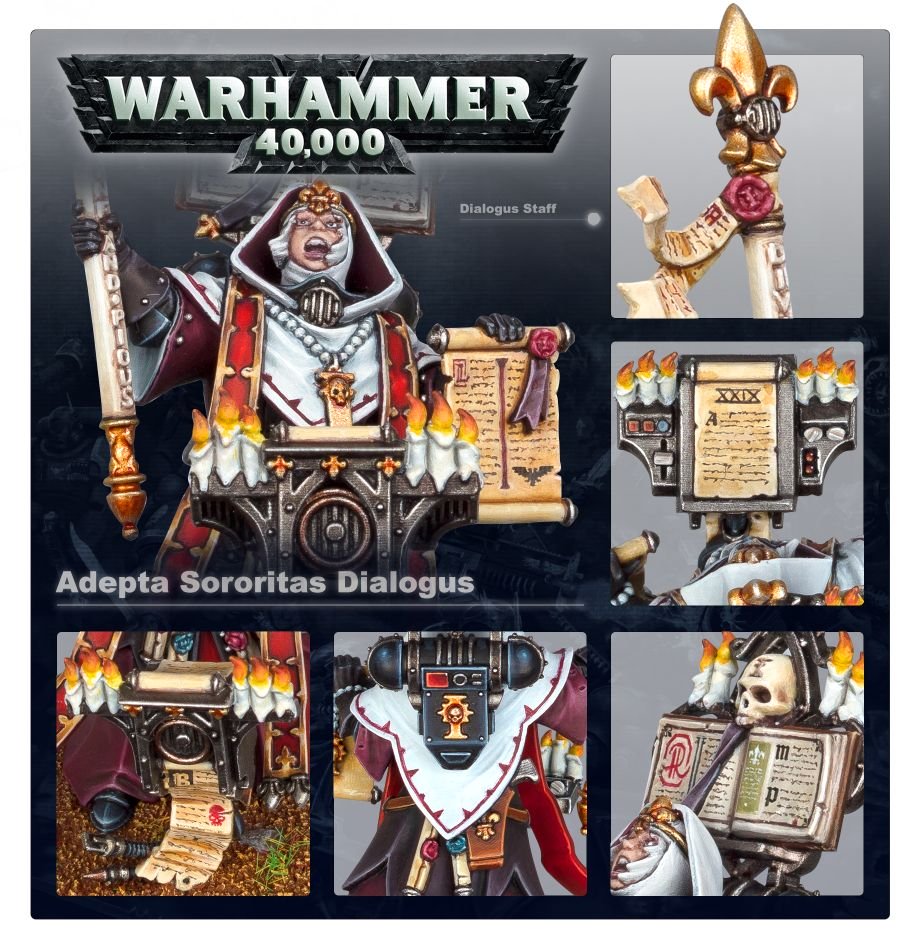Warhammer 40K: Adepta Sororitas Dialogus | Odin's Place