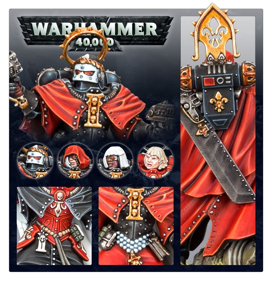 Warhammer 40K: Adepta Sororitas Canoness | Odin's Place