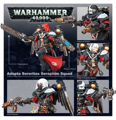 Warhammer 40K: Adepta Sororitas Seraphim Squad | Odin's Place
