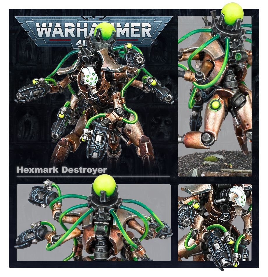 Warhammer 40K: Necrons Hexmark Destroyer | Odin's Place