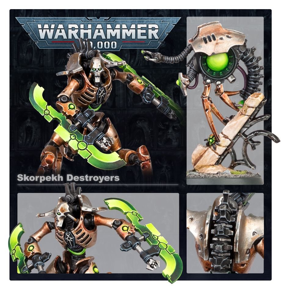 Warhammer 40K: Necrons Skorpekh Destroyers | Odin's Place