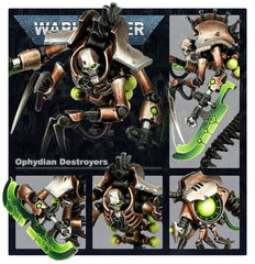 Warhammer 40K: Necrons Ophydian Destroyers | Odin's Place