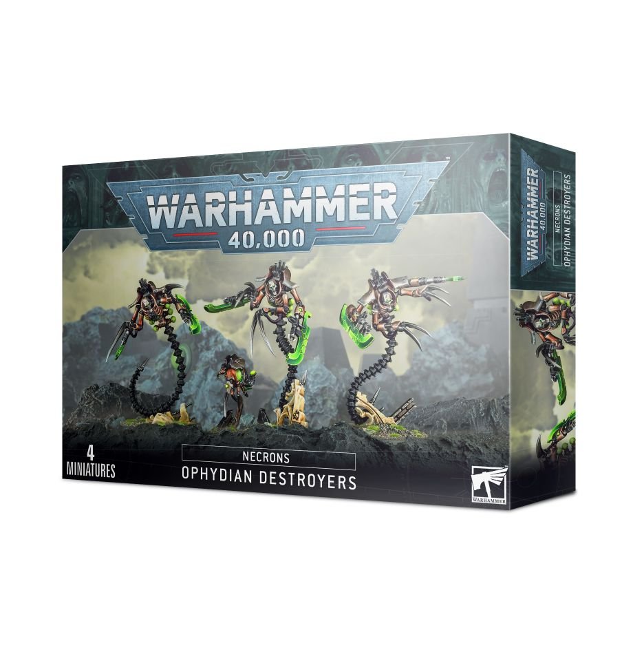 Warhammer 40K: Necrons Ophydian Destroyers | Odin's Place