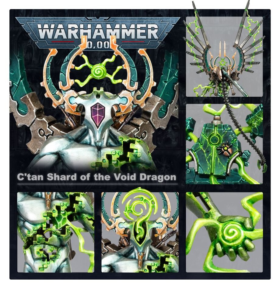 Warhammer 40K: Necrons C'tan Shard of the Void Dragon | Odin's Place