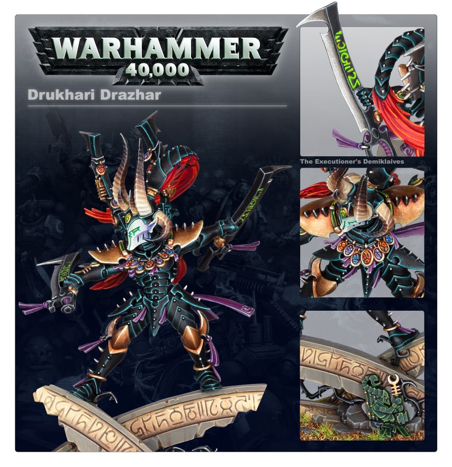 Warhammer 40K: Drukhari Drazhar | Odin's Place