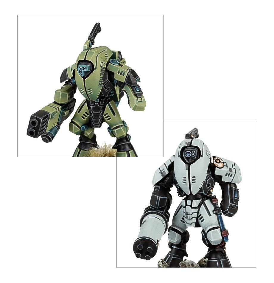 Warhammer 40K: Tau Empire XV25 Stealth Battlesuits | Odin's Place