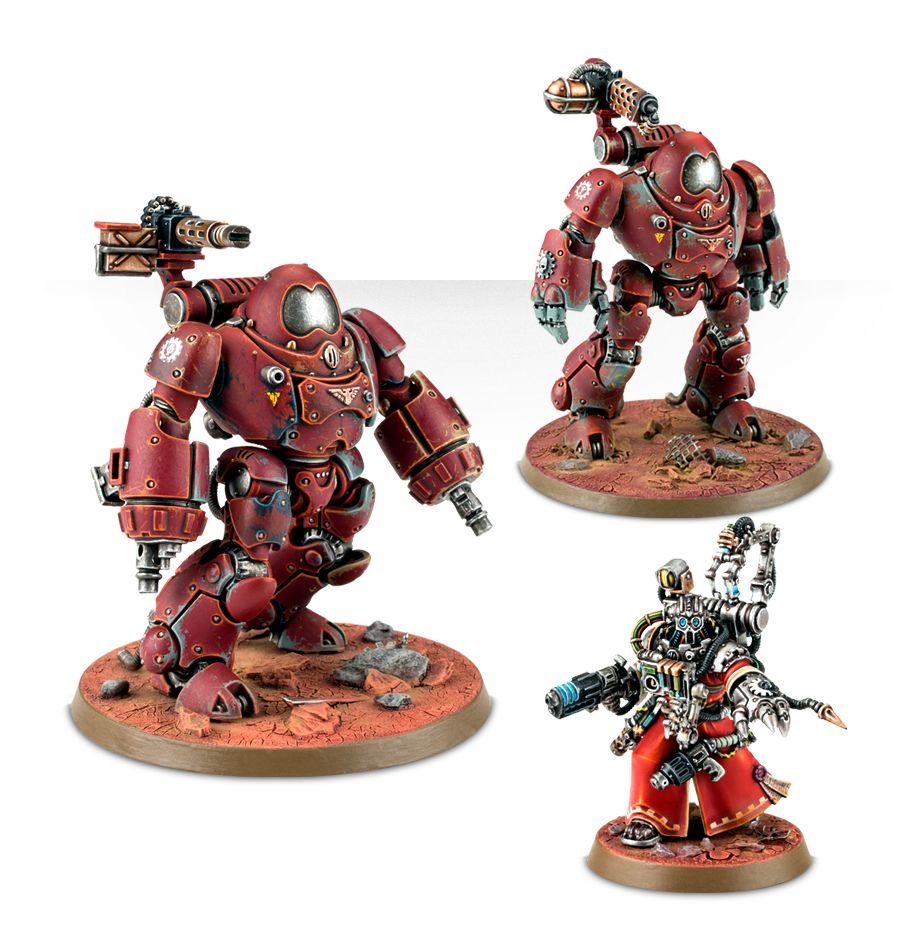 Warhammer 40K: Adeptus Mechanicus Kastelan Robots | Odin's Place