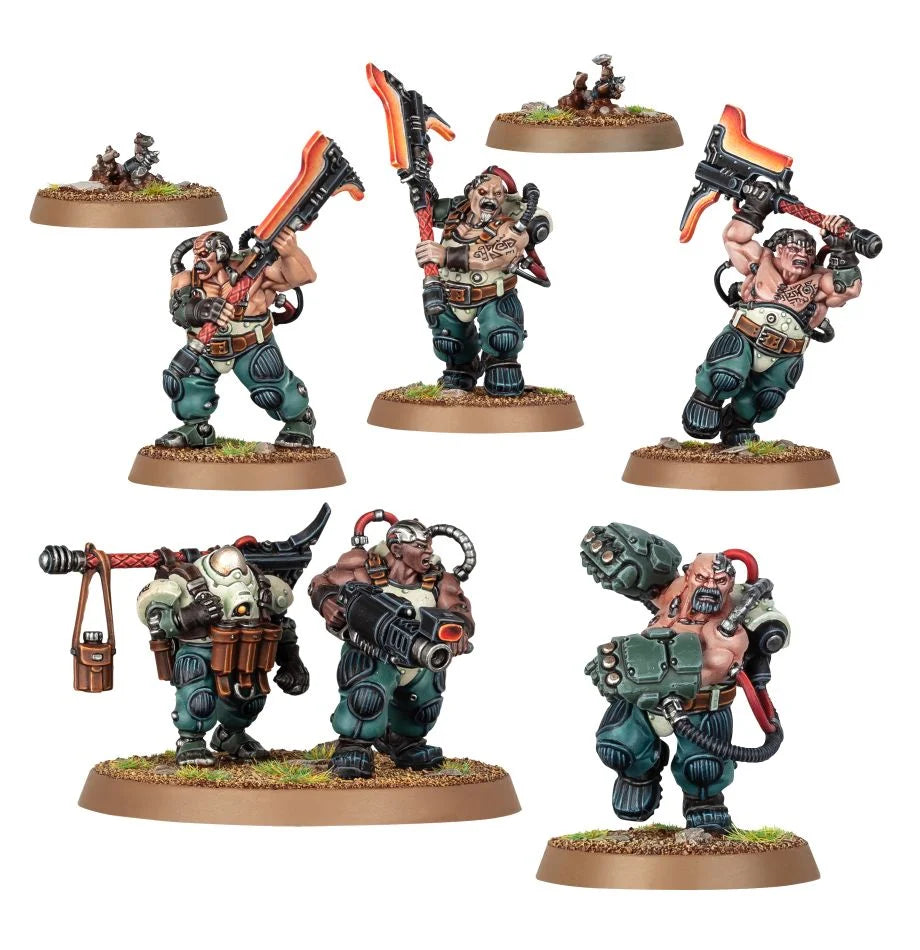 Warhammer 40K: Leagues of Votann Cthonian Beserks | Odin's Place