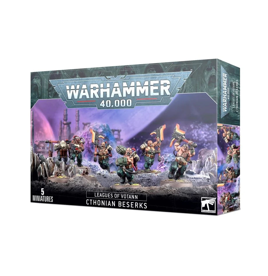 Warhammer 40K: Leagues of Votann Cthonian Beserks | Odin's Place
