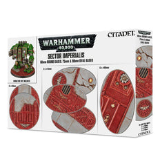 Citadel Sector Imperialis 60mm Round, 75mm Oval & 90mm Oval Bases | Odin's Place