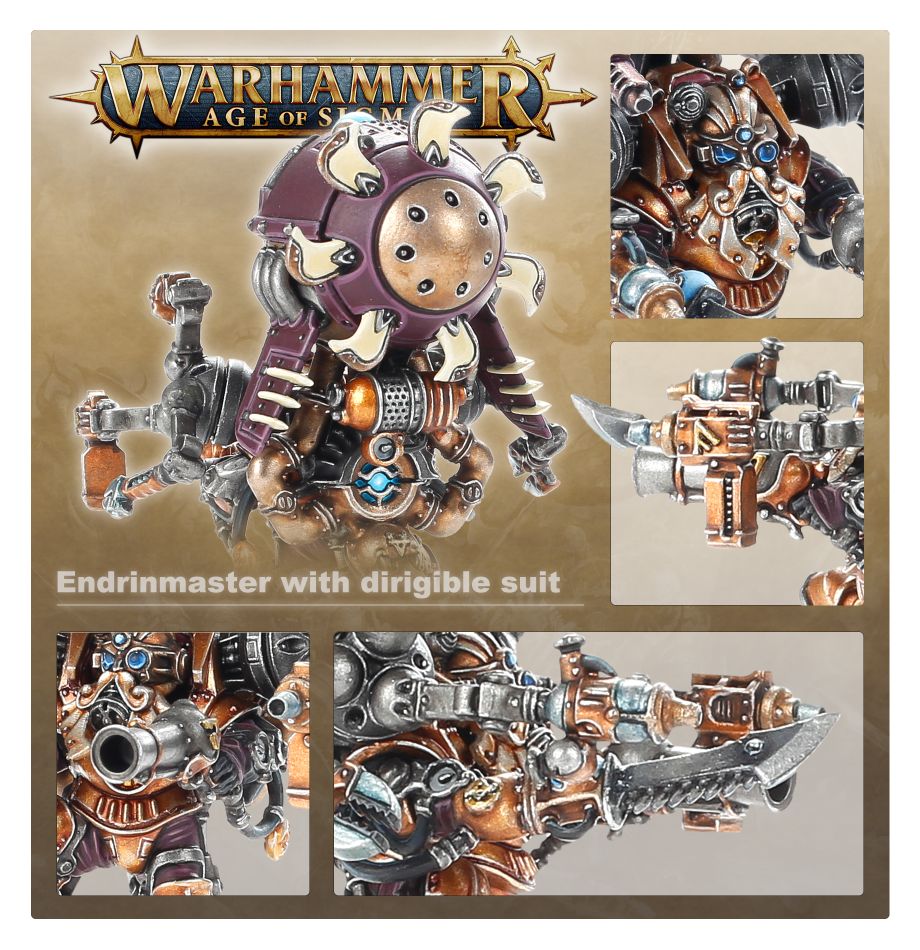 Warhammer Age of Sigmar: Kharadron Edrinmaster with Dirigible Suit | Odin's Place