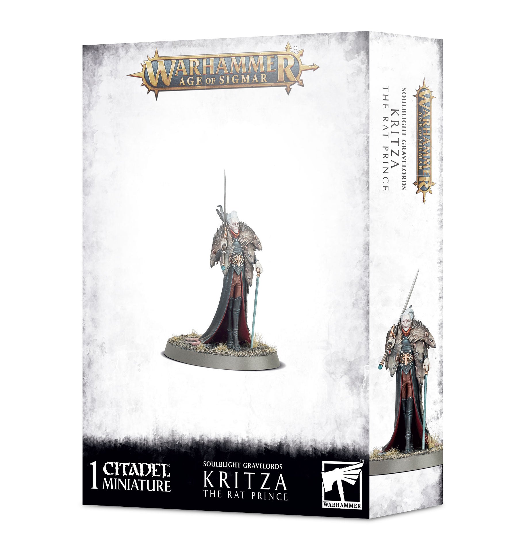 Warhammer Age of Sigmar:  Soulblight Gravelords Kritza, The Rat Prince | Odin's Place