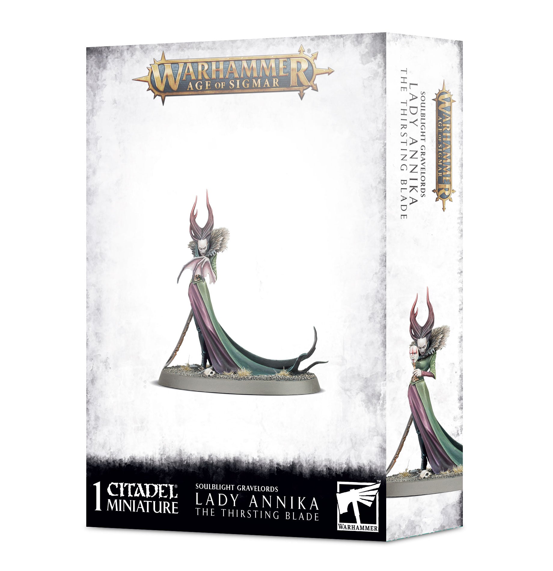 Warhammer Age of Sigmar:  Soulblight Gravelords Lady Annika, The Thirsting Blade | Odin's Place