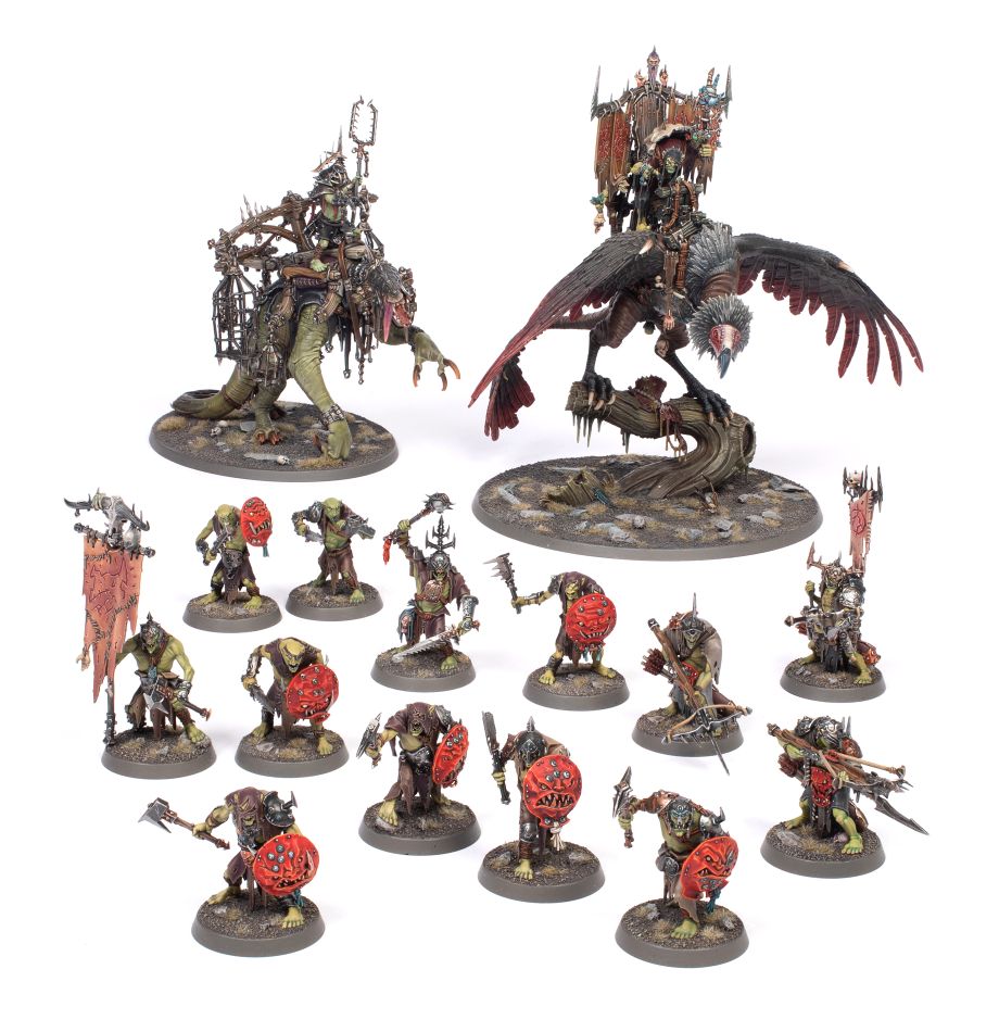Warhammer Age of Sigmar: Gloomspite Gitz Kruleboyz Swamp-Lurkers | Odin's Place