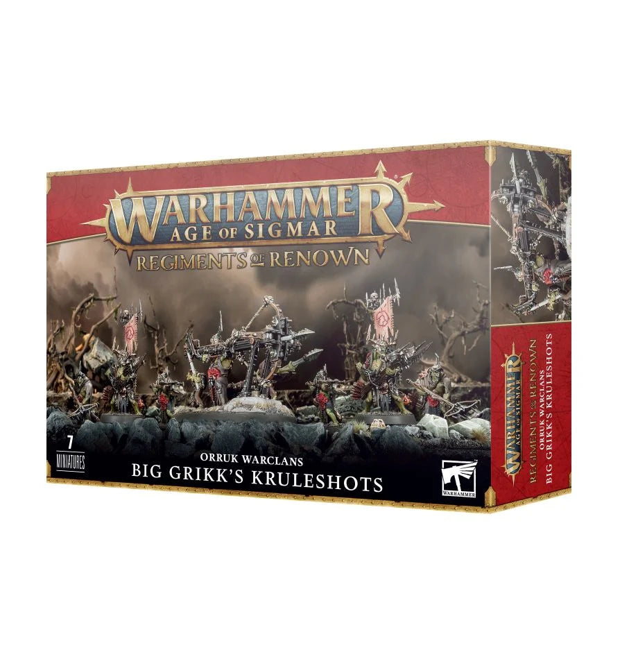Warhammer Age of Sigmar: Regiments of Renown Big Grikk's Kruleshots | Odin's Place